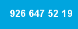 926 647 52 19
